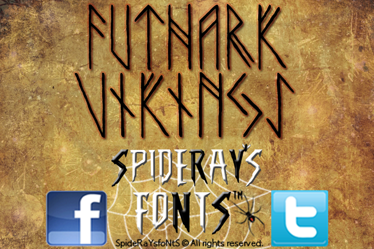 FUTHARK VIKINGS字体 1