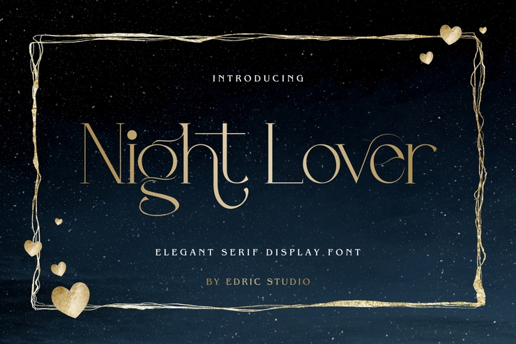 Night Lover字体 1