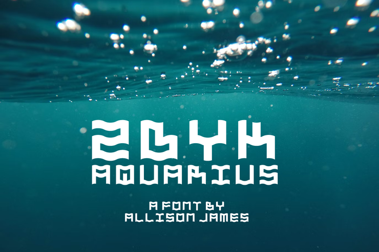 Zdyk Aquarius字体 1