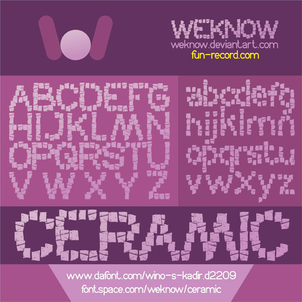 CERAMIC字体 1