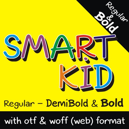 Smart Kid字体 2