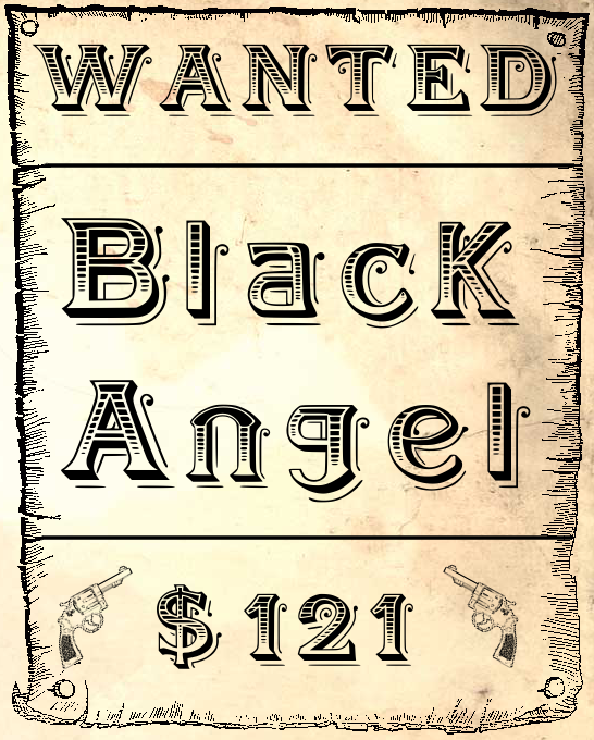 BlackAngel字体 1