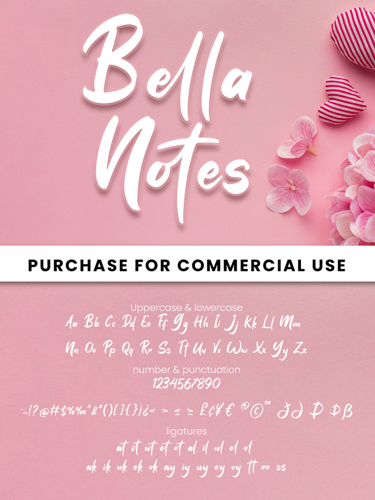 Bella Notes字体 1