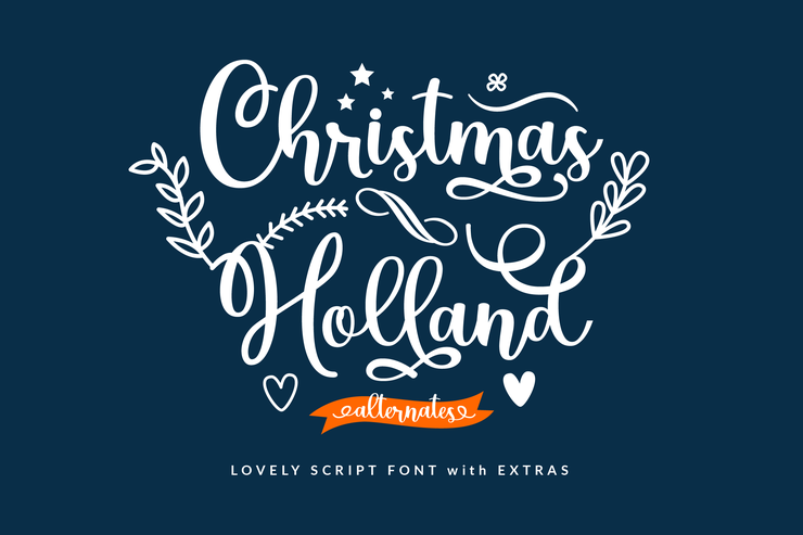 Christmas Holland字体 2