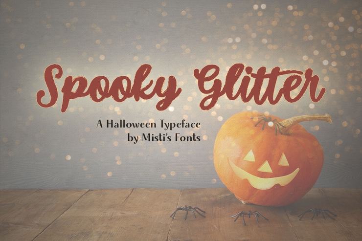 Spooky Glitter字体 2