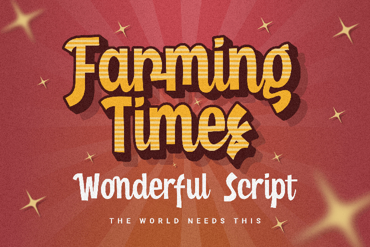 Farming Times字体 1