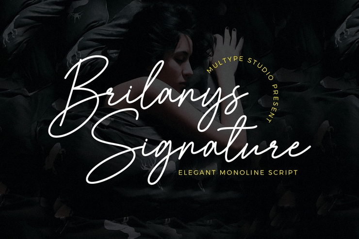 Brilanys Signature字体 1