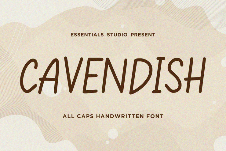 CAVENDISH字体 4