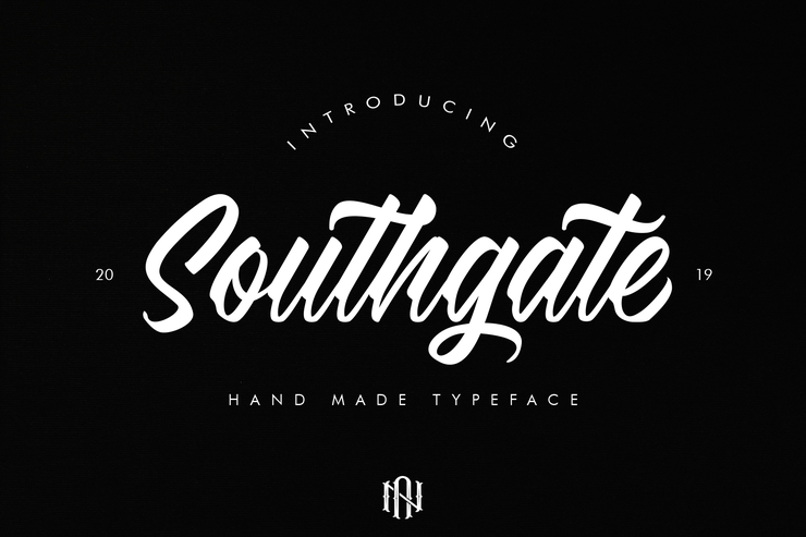 Southgate字体 4
