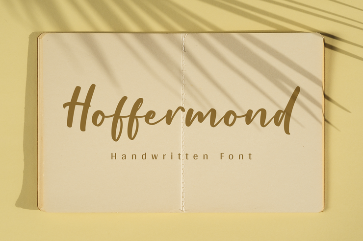 Hoffermond字体 1