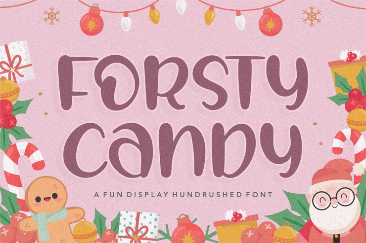 FORSTY CANDY字体 1