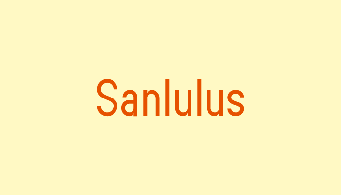 Sanlulus字体 1