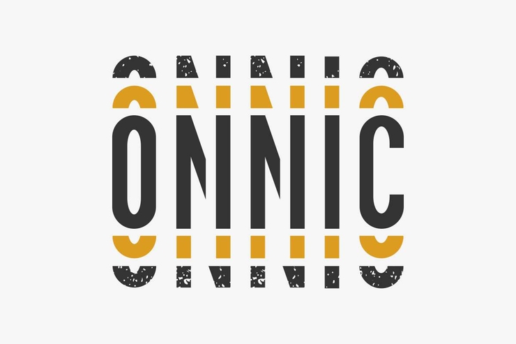 ONNIC字体 4