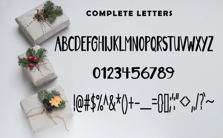 Hello Christmas字体 3