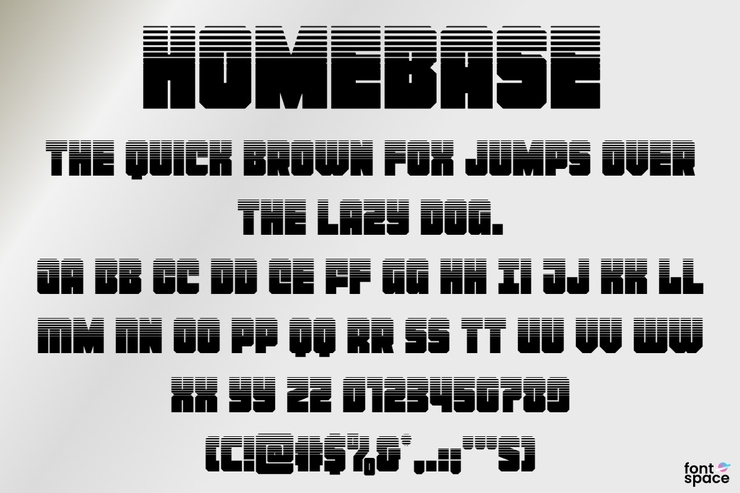 Homebase字体 7
