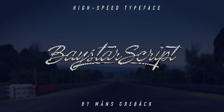 Baystar Script字体 8