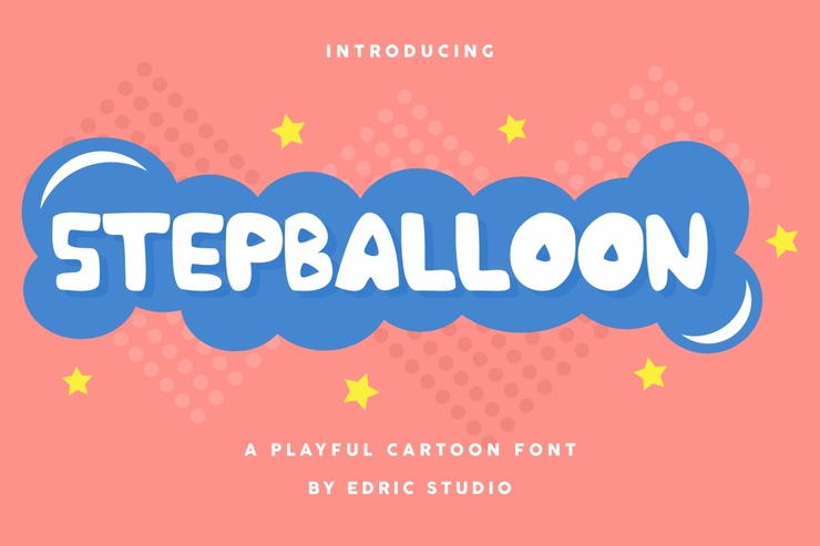 Stepballoon字体 1