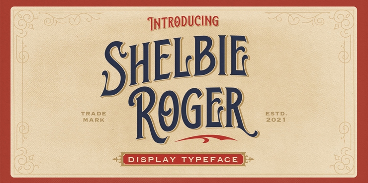 Shelbie Roger字体 1