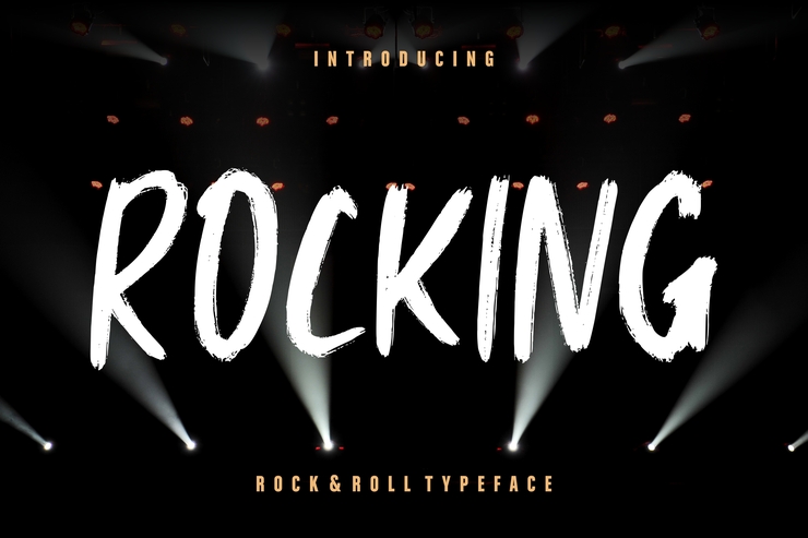 Rocking字体 1
