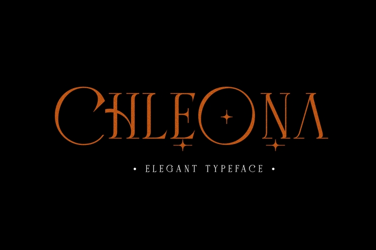 Chleona字体 2