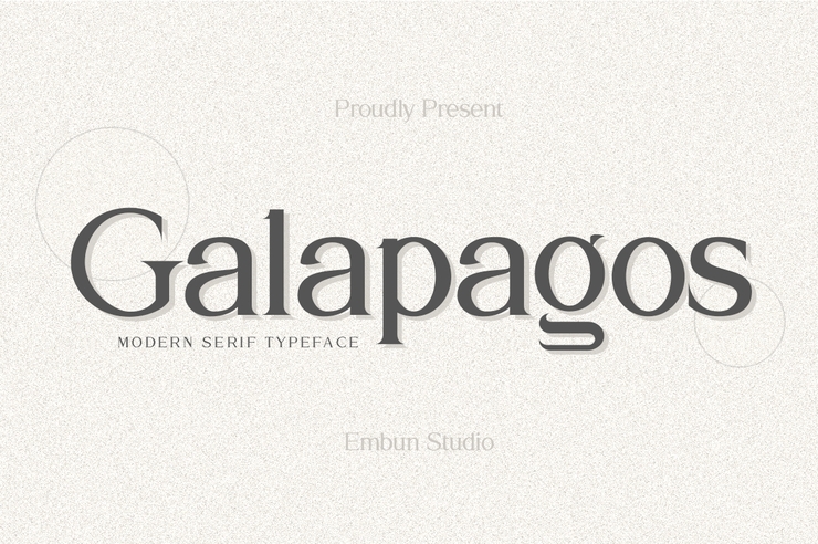 Galapagos字体 5