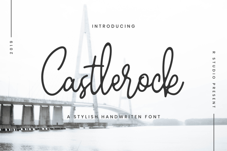 Castlerock字体 8