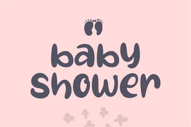 Oh My Baby字体 4