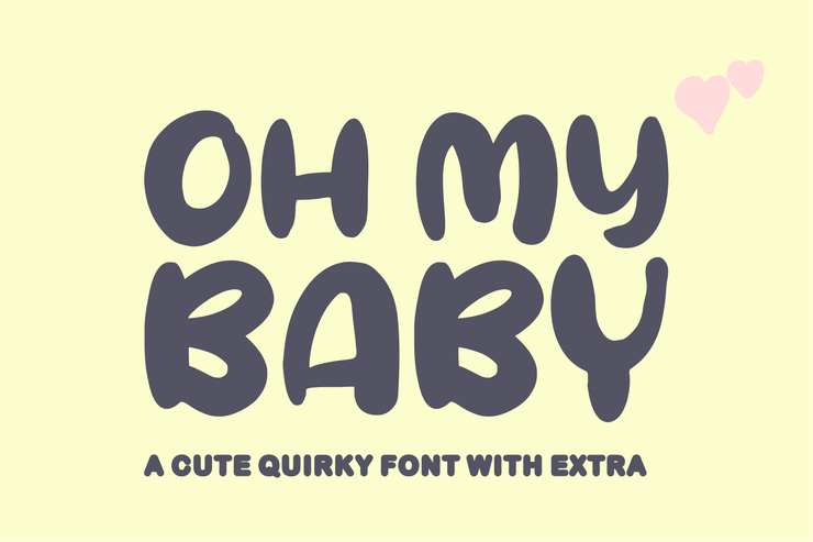 Oh My Baby字体 7