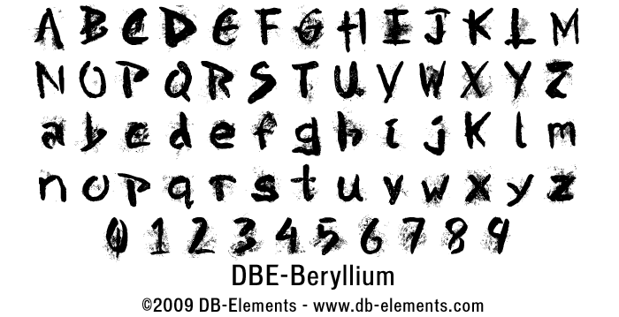 DBE-Beryllium字体 1