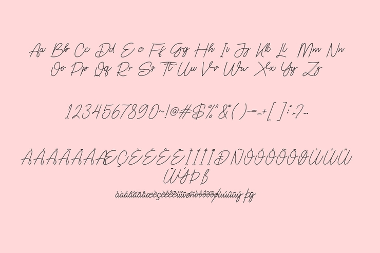 Satomy字体 2
