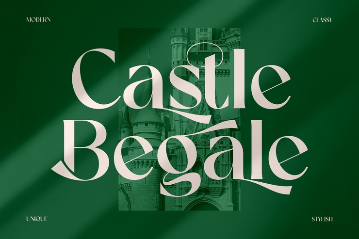 Castle Begale字体 1