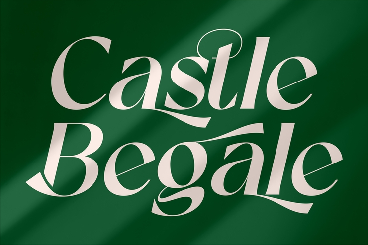 Castle Begale字体 7
