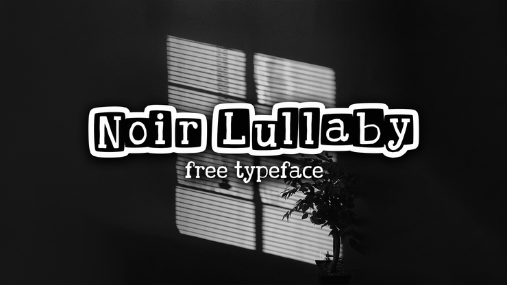 Noir Lullaby字体 1