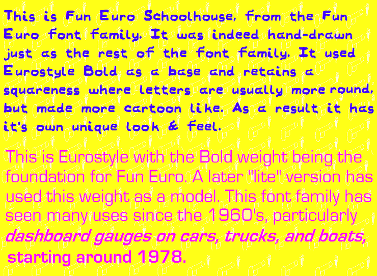Name Day Cheers (formerly Fun Euro Schoolhouse)字体 3