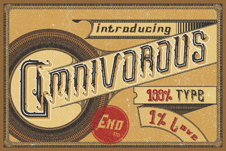 Omnivorous Regular 02字体 2