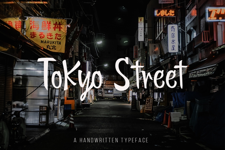 Tokyo Street字体 6