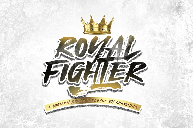 Royal Fighter字体 1