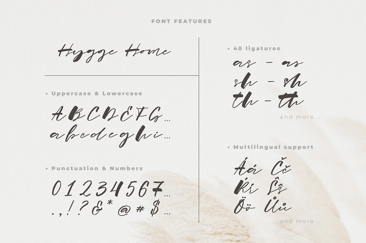Hygge Home字体 1