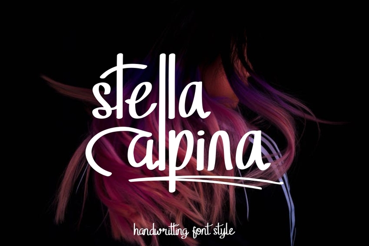Stella Alpina字体 6