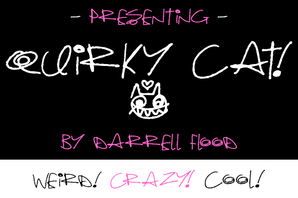 Quirky Cat字体 1