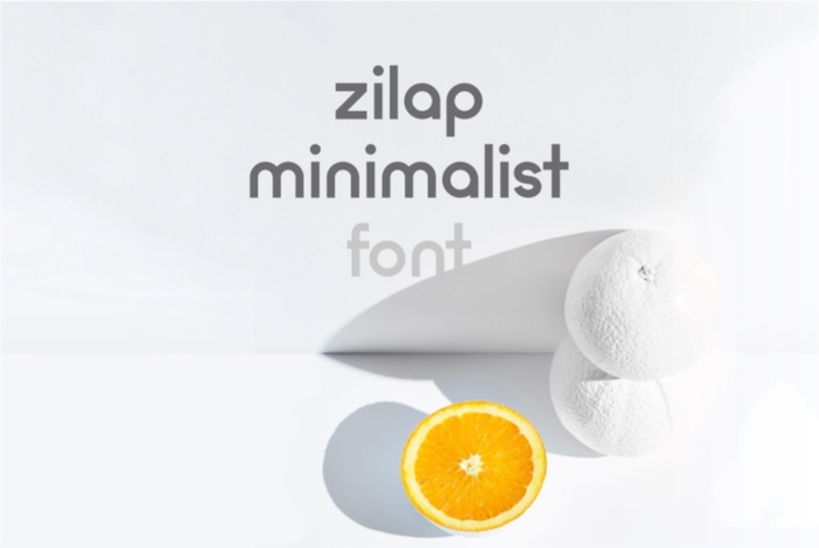 Zilap Minimalist字体 1