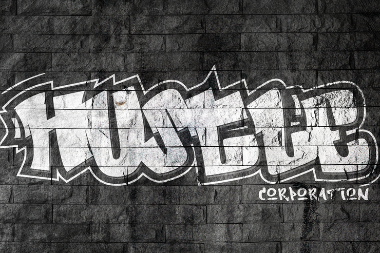 Nightfate Graffiti字体 5