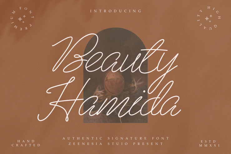 Beauty Hamida字体 10