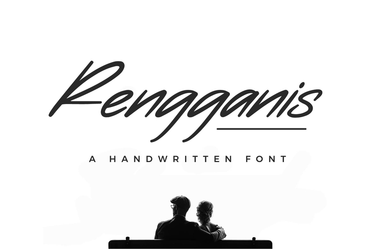 Rengganis字体 3