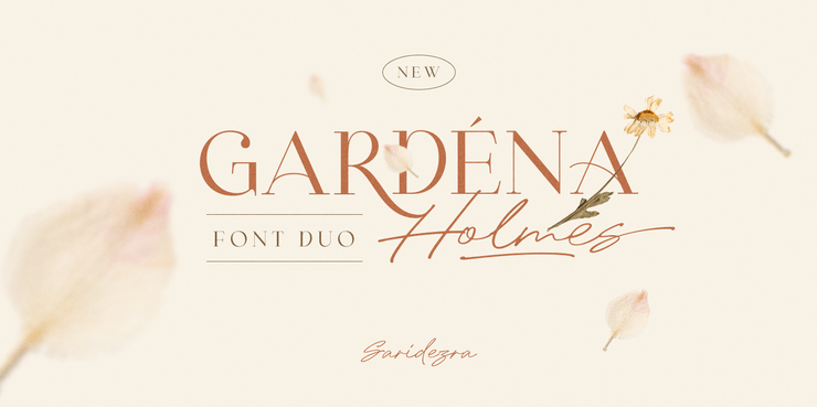 Gardena Holmes Script字体 1