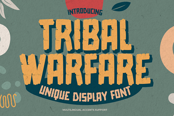 Tribal Warfare字体 1