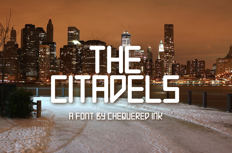 The Citadels字体 1