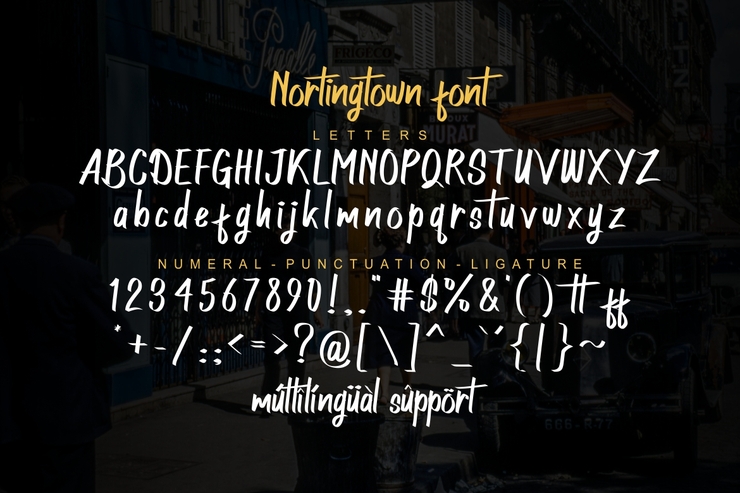 Northingtown字体 2