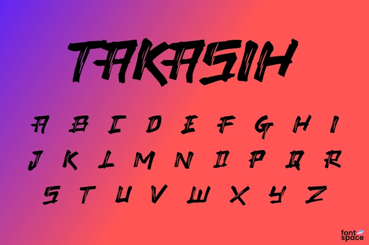 Takasih字体 1