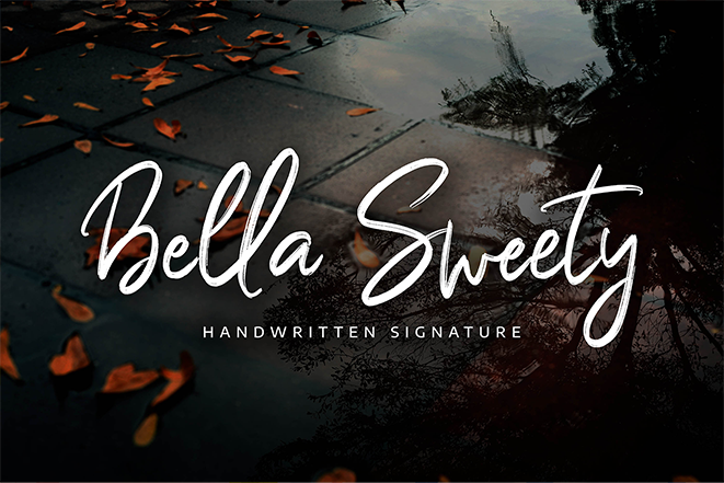 Bella Sweety字体 1
